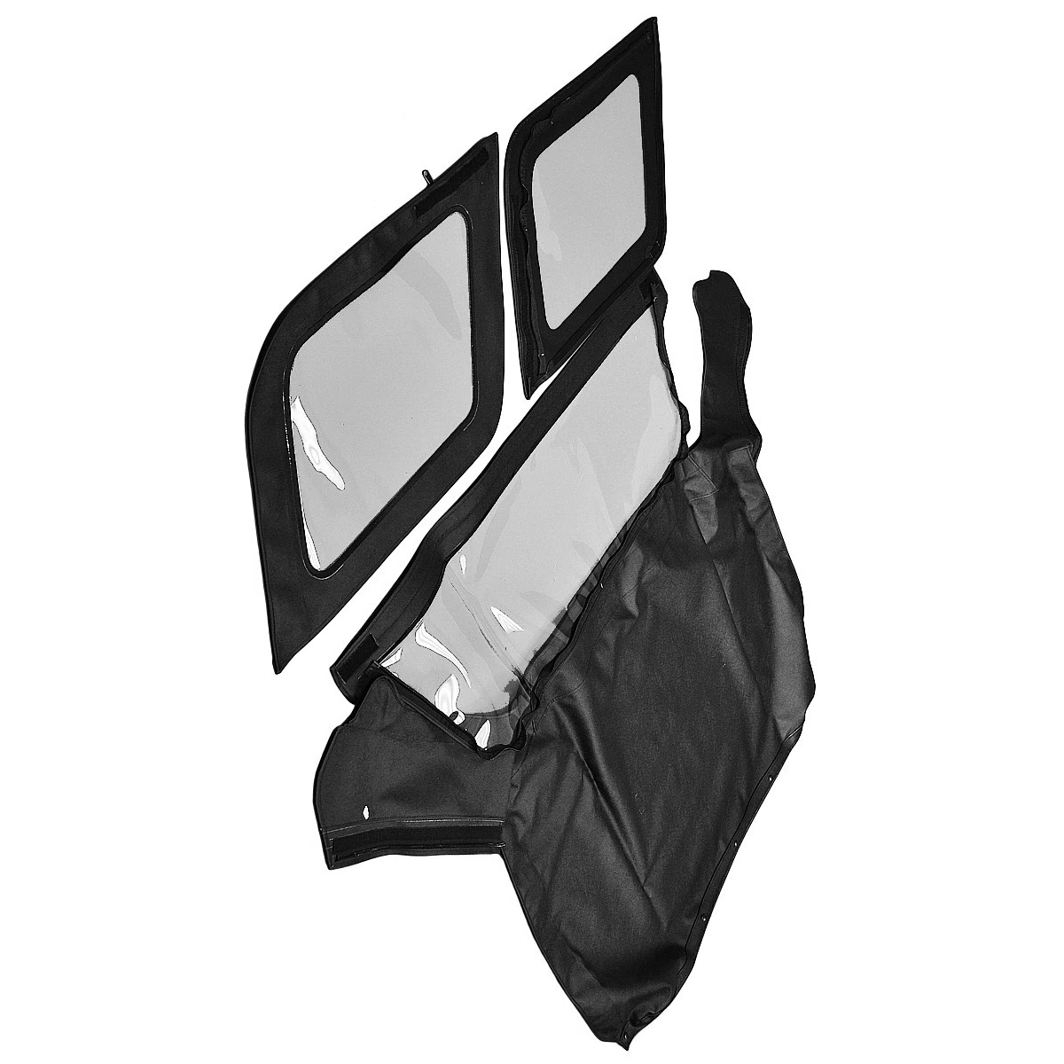 Capote souple noire décapotable T003-2993 pour Kia Sportage