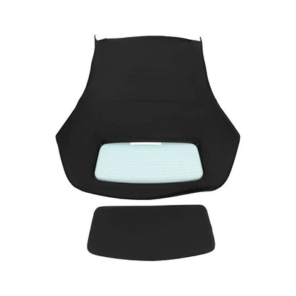 Techo blando convertible negro con ventana de vidrio calefactable NIS-3493 para Nissan 350Z