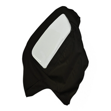 Capote souple noire décapotable avec lunette arrière en plastique AF9940-440 pour Alfa Romeo Spider