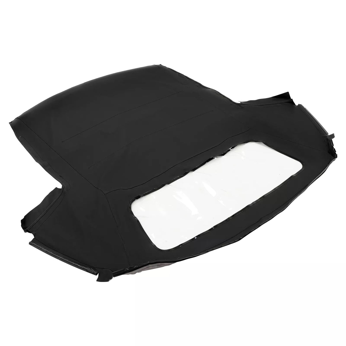 Black Convertible Soft Top With Plastic Window AF9940-440 for Alfa Romeo Spider - KUDUPARTS