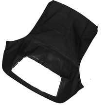 Capote souple noire décapotable avec lunette arrière en plastique BMW30646 54310006432 pour BMW Série 3 E30