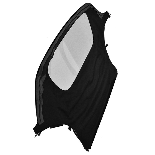 Black Convertible Soft Top With Plastic Window COR86989 COR0003 for Chevrolet Corvette - KUDUPARTS