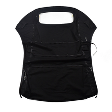 Capote souple noire décapotable avec lunette arrière homologuée DOT VW-440-3V pour Volkswagen VW Beetle 2003-2010