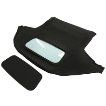 Capote souple noire décapotable avec lunette arrière en verre 10-18-MIA-003R MA1003-2 pour Mazda Miata 1990-1997 1999-2005
