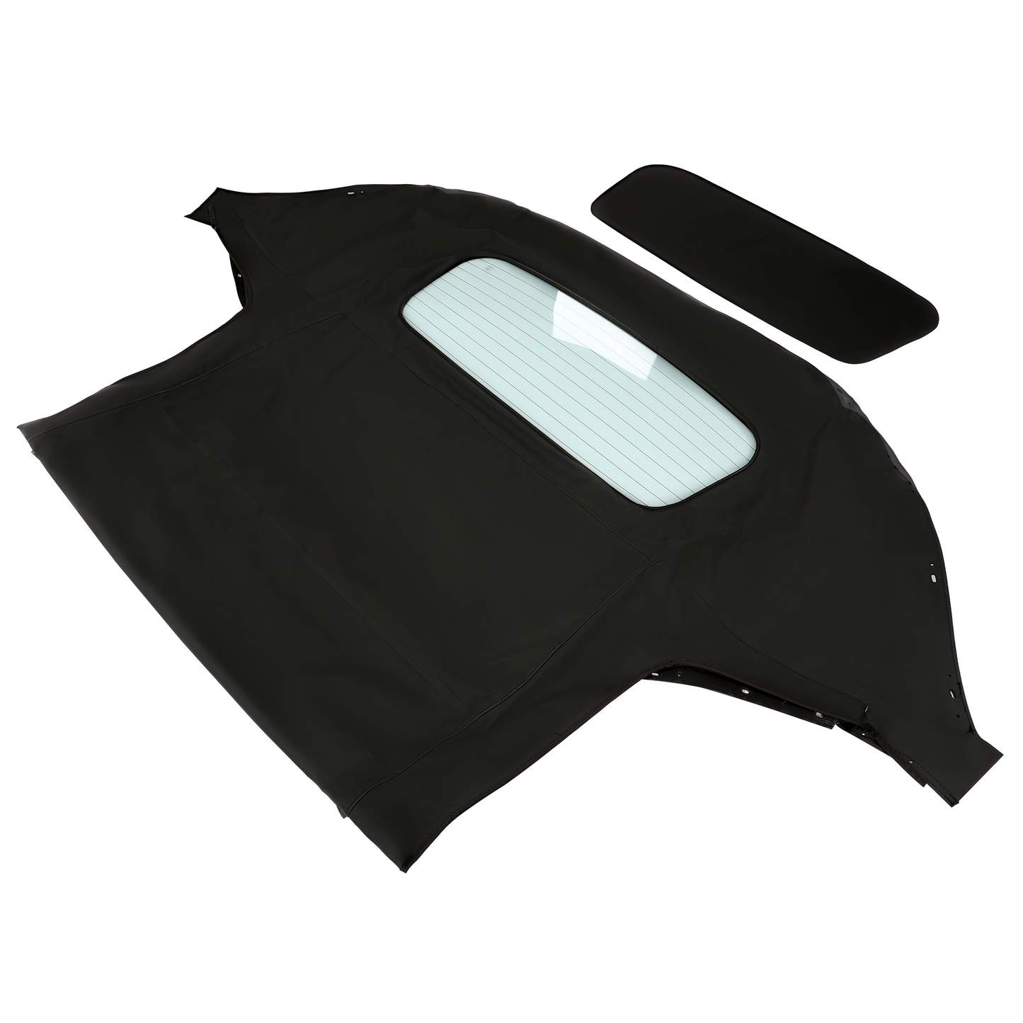 Capote souple noire décapotable avec lunette arrière en verre 10-18-MIA-003R MA1003-2 pour Mazda Miata 1990-1997 1999-2005