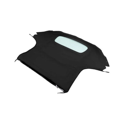 Black Convertible Soft Top w Glass Window 10-18-MIA-003R MA1003-2 for Mazda Miata 1990-1997 1999-2005