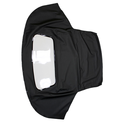 Capote souple noire décapotable avec lunette arrière en plastique CC03823 pour Chevrolet Camaro 1994-2002