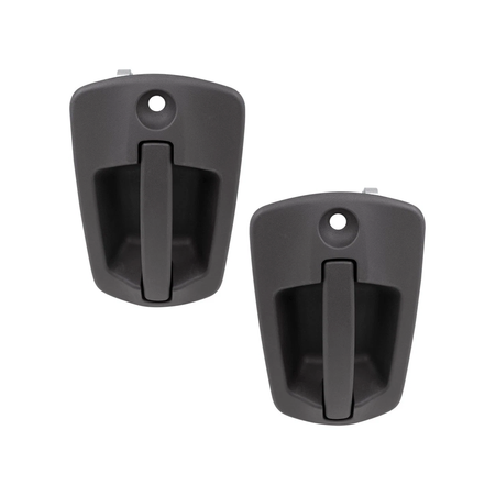Black Door Handle A18-67004-005 A18-67004-004 for Freightliner Cascadia 2018-2020 - KUDUPARTS