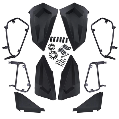 Black Lower Door Insert Panel 2879942 for Polaris RZR XP 4 900 XP 4 1000 XP4 Turbo 2014-2023