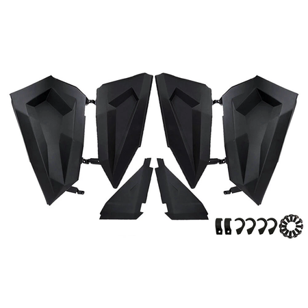 Black Lower Door Insert Panel 2879942 for Polaris RZR XP 4 900 XP 4 1000 XP4 Turbo 2014-2023 - KUDUPARTS