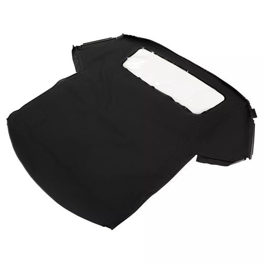 Black Plastic Window Convertible Soft Top MA13545 MA011-332 MA13PC for Mazda Miata - KUDUPARTS