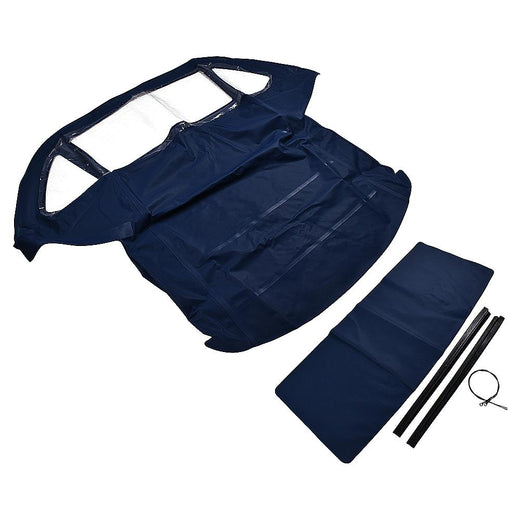 Blue Convertible Soft Top MBZ1074651-651 MBZ107546-11 for Mercedes Benz R107 560SL 380SL - KUDUPARTS
