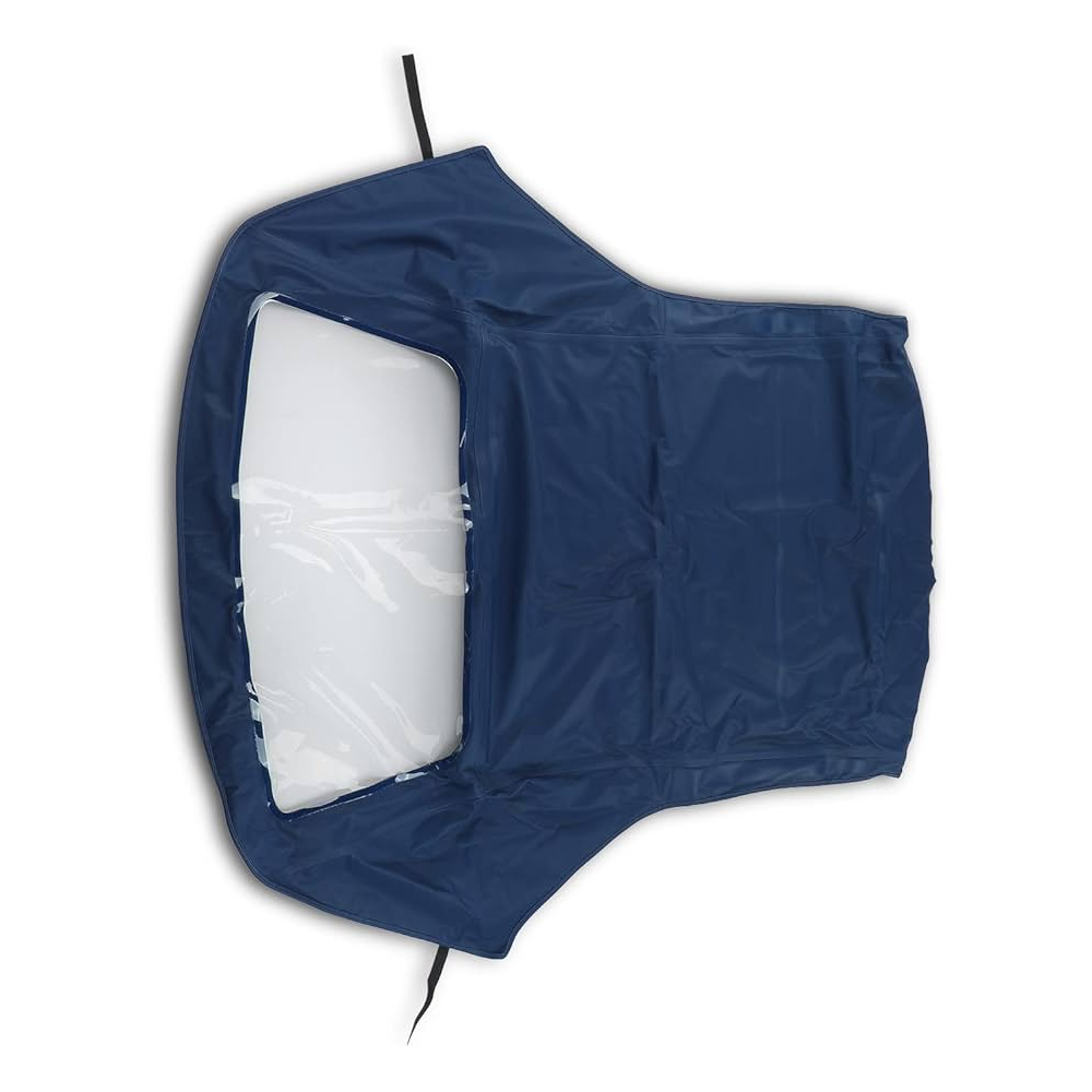 Capote souple bleue décapotable avec lunette arrière en plastique BM36007-002 BM302 pour BMW Série 3 E36