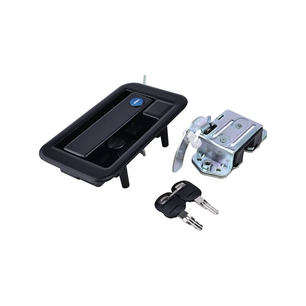 Serrure de porte de cabine 156-6600 pour moteurs Caterpillar CAT 3046, 3054, 3064, 3066, 3126 et pelles hydrauliques 320B, 320C, 320D2, 322C, 325C et 326D2