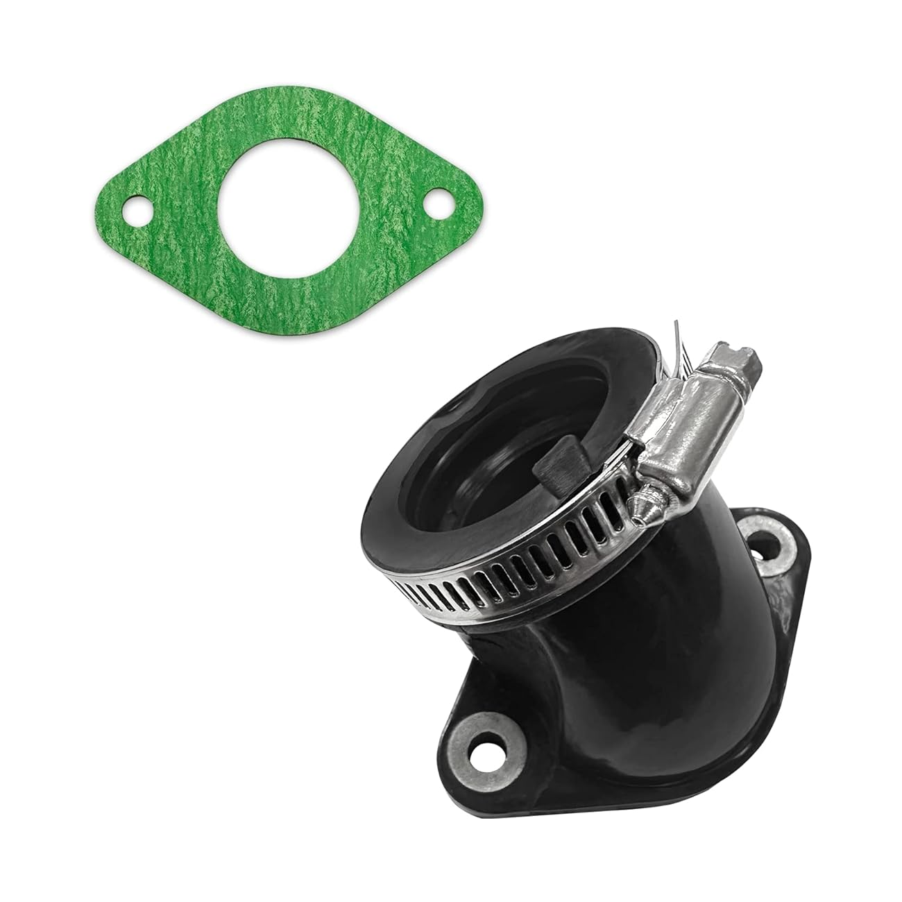 Carburetor Intake Boot Pipe 13101-39D00 for 1999-2002 Suzuki Quad Runner 250 King Quad 300