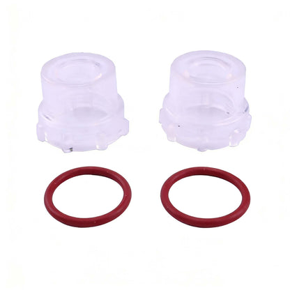 Clear Water Filter Strainer Bowl 613991 for Tennant Floor Scrubber T300 T300E T380AMR T500 T500E T600 T600E - KUDUPARTS