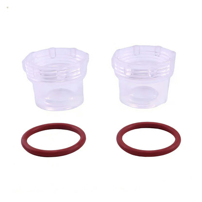 Clear Water Filter Strainer Bowl 613991 for Tennant Floor Scrubber T300 T300E T380AMR T500 T500E T600 T600E - KUDUPARTS