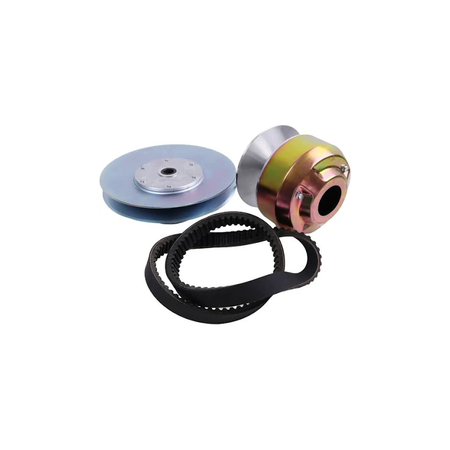 Clutch Kit With Belt AM138487 AM138486 for Yanmar 3TNV70 Engine John Deere 4X2 4X4 HPX HPX815E 6X4 Trail Worksite Gator - KUDUPARTS