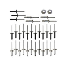 Complete Body Rivet Hardware Kit 608456 750102PKG for E-Z-GO Golf Cart TXT Gas & Electric 1994-Up