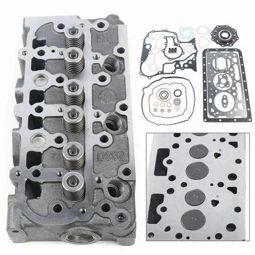 Complete Cylinder Head with Valves 7018382 for Bobcat Utility Vehicle 3400 3450 3600 3650 3400XL - KUDUPARTS