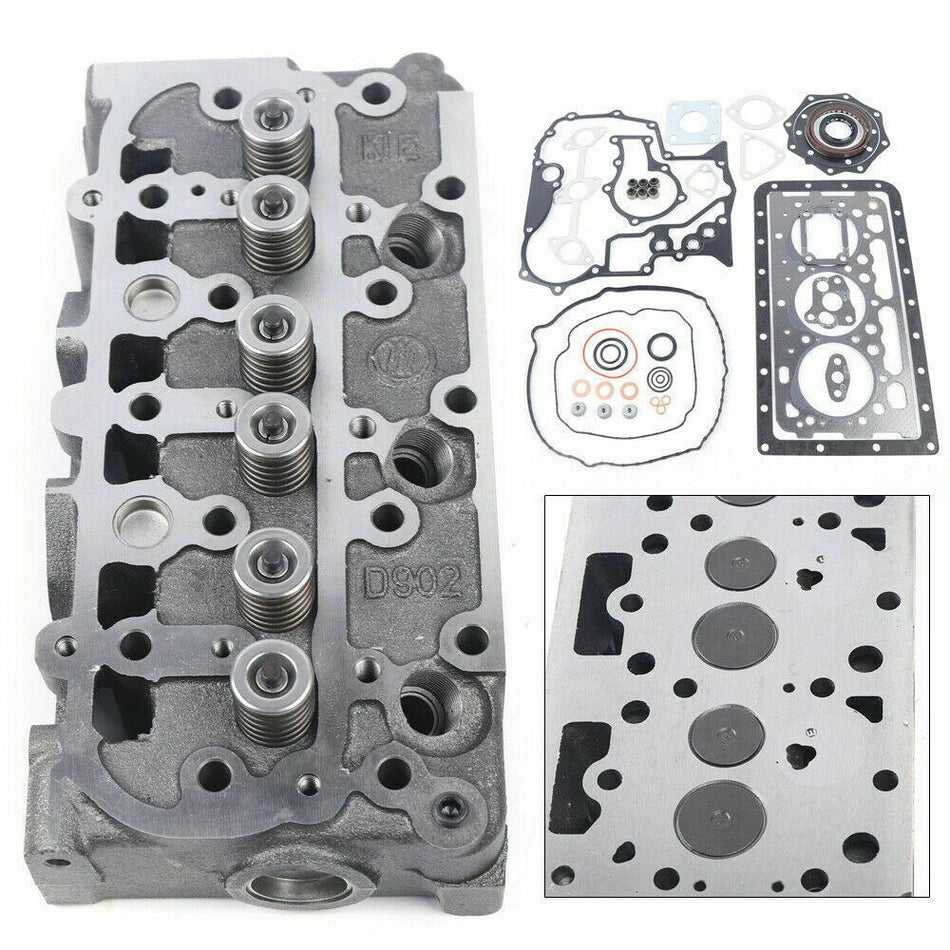 Complete Cylinder Head with Valves 7018382 for Bobcat Utility Vehicle 3400 3450 3600 3650 3400XL