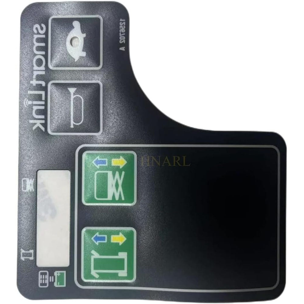 Control Box Decal 1256702GT for Genie GS-1530 GS-1532 GS-1930 GS-2032 GS-2046 GS-3246 - KUDUPARTS