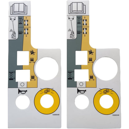 Autocollant de boîtier de commande 156885AB pour élévateur Skyjack SJIII3215 SJIII 3220
