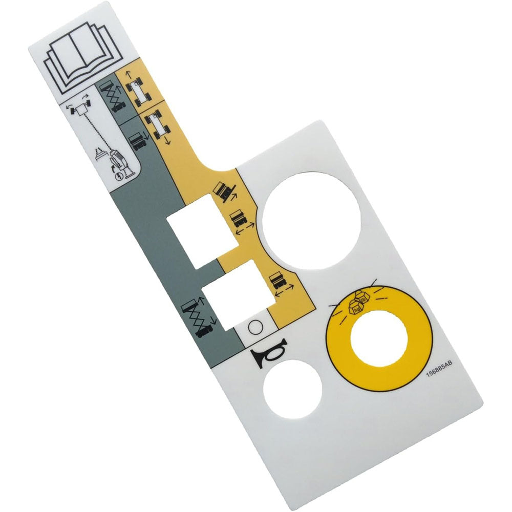 Autocollant 156885 pour boîtier de commande pour élévateur à ciseaux électrique Skyjack SJIII3215 SJIII3219 SJIII3220 SJIII3226 SJIII4620 SJIII4626 SJIII4632 SJIII4740