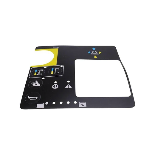 Control Box Overlay Decal 78673 78673GT for Genie Scissor Lift GS-1530 GS-1532 GS-1930 GS-1932 GS-2032 GS-2046 GS-2632 GS-2646 GS-3246 - KUDUPARTS
