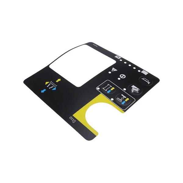 Control Box Overlay Decal 78673 78673GT for Genie Scissor Lift GS-1530 GS-1532 GS-1930 GS-1932 GS-2032 GS-2046 GS-2632 GS-2646 GS-3246 - KUDUPARTS