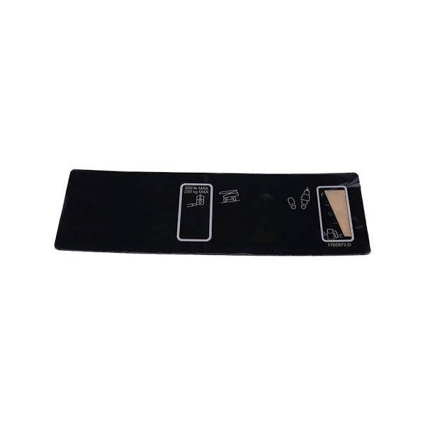 Control Panel Decal 1705973 for JLG Boom Lift 1100SJP 1200SJP 1350SJP 1500SJ 1850SJ 1250AJP 340AJ - KUDUPARTS