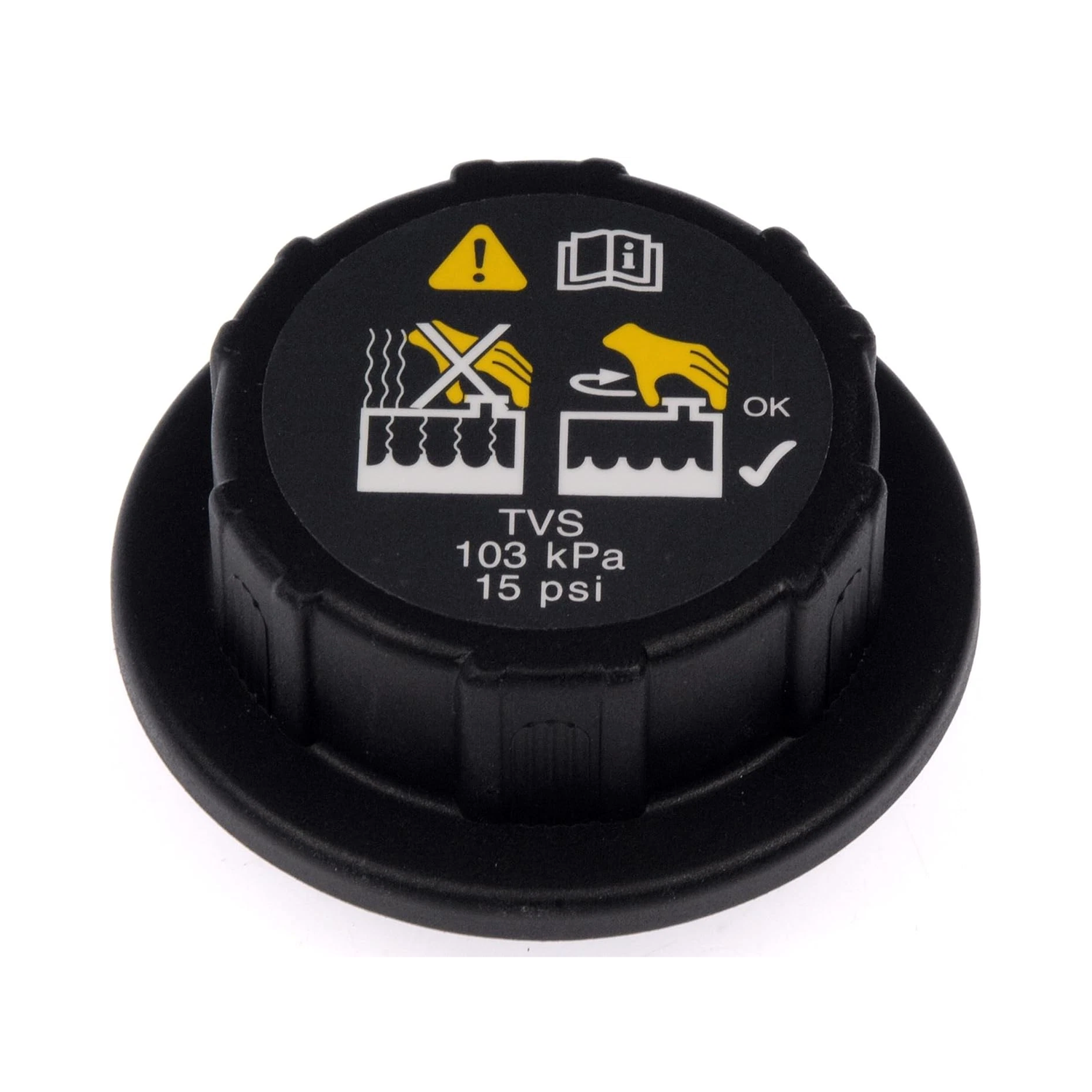 Coolant Reservoir Cap 902-5102 for Ford Pickup Truck F-650 F-750 International Truck CF500 CF600 - KUDUPARTS