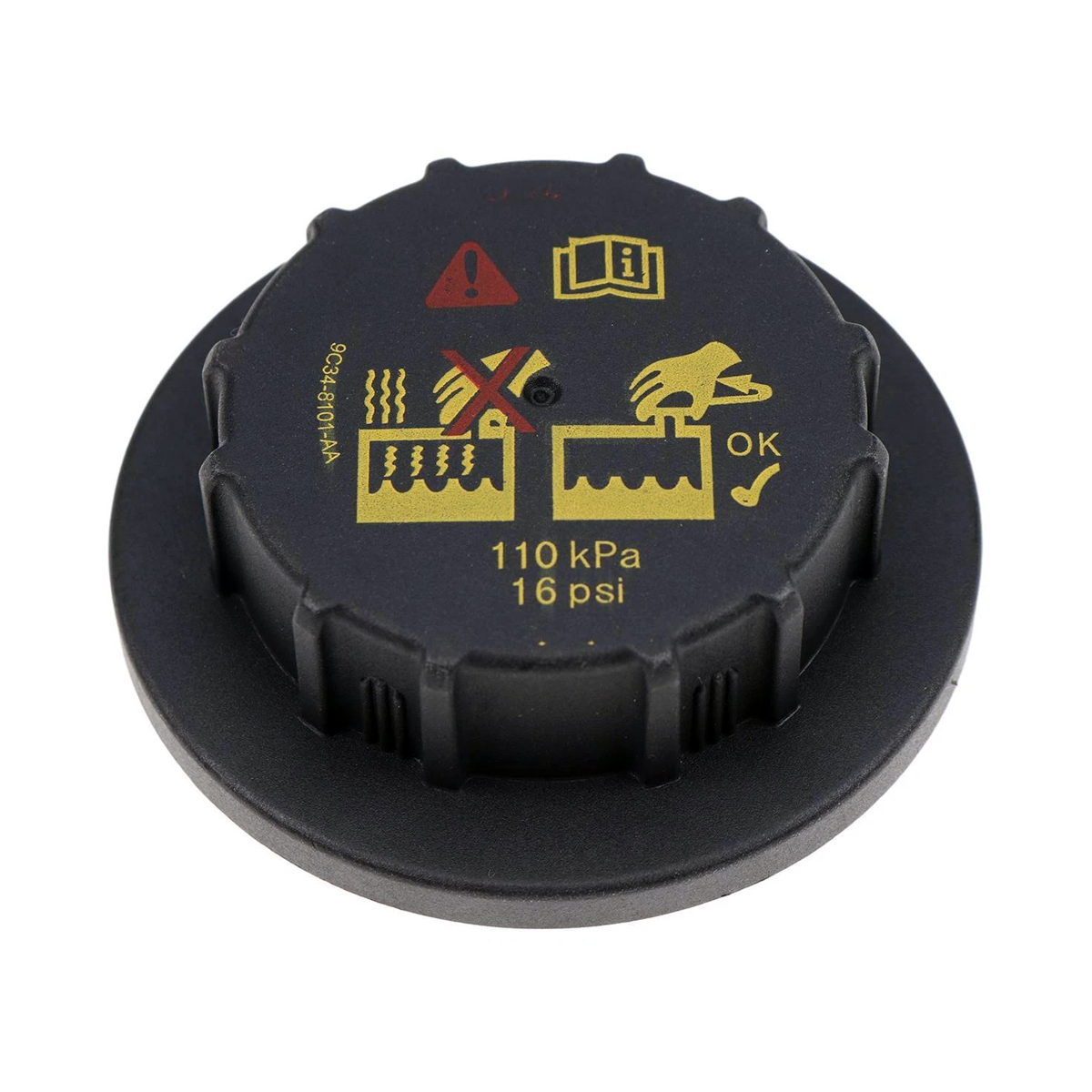 Bouchon de réservoir de liquide de refroidissement 6733429 pour Bobcat T40140 T40180 TL360 TL470 TL470HF 5600 5610