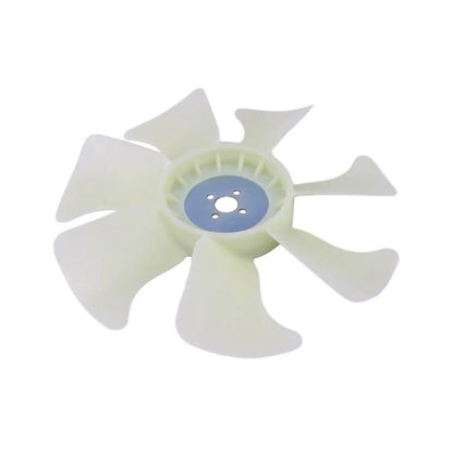 Ventilador de refrigeración YM121267-44741 para motores Komatsu 3D78AE-3B, 3D82AE-5, 3D82AE-6, 3D84E-3, 3D84N-2 y 3D84E-3C, excavadora PC27MR-2 y PC27MR-3