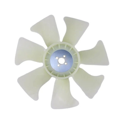 Ventilador de refrigeración YM121267-44741 para motores Komatsu 3D78AE-3B, 3D82AE-5, 3D82AE-6, 3D84E-3, 3D84N-2 y 3D84E-3C, excavadora PC27MR-2 y PC27MR-3