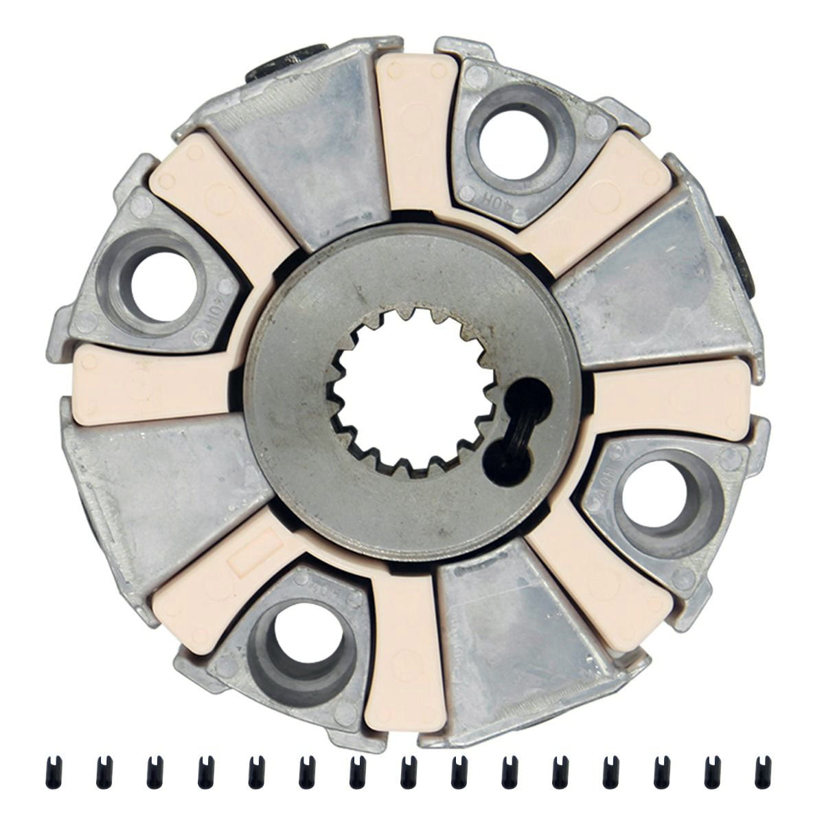 Coupling Assembly 4340275 AT215906 for John Deere Excavator 110 120 120C 135C 160LC - KUDUPARTS