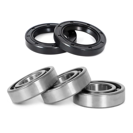 Crank Crankshaft Oil Seal and Bearing Kit 14524-G1 24504-G1 for EZGO Golf Car 2PG & 3PG Motor 1980-1993 - KUDUPARTS