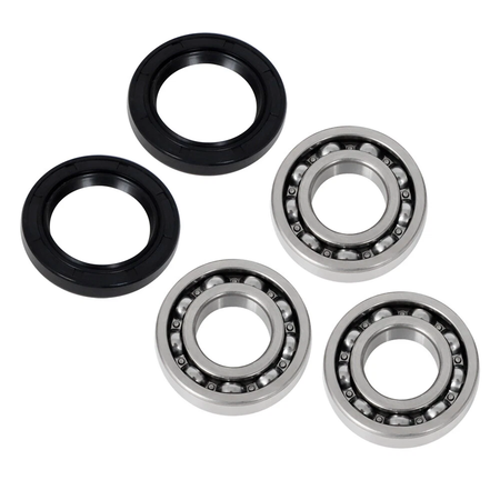 Crank Crankshaft Oil Seal and Bearing Kit 14524-G1 24504-G1 for EZGO Golf Car 2PG & 3PG Motor 1980-1993 - KUDUPARTS