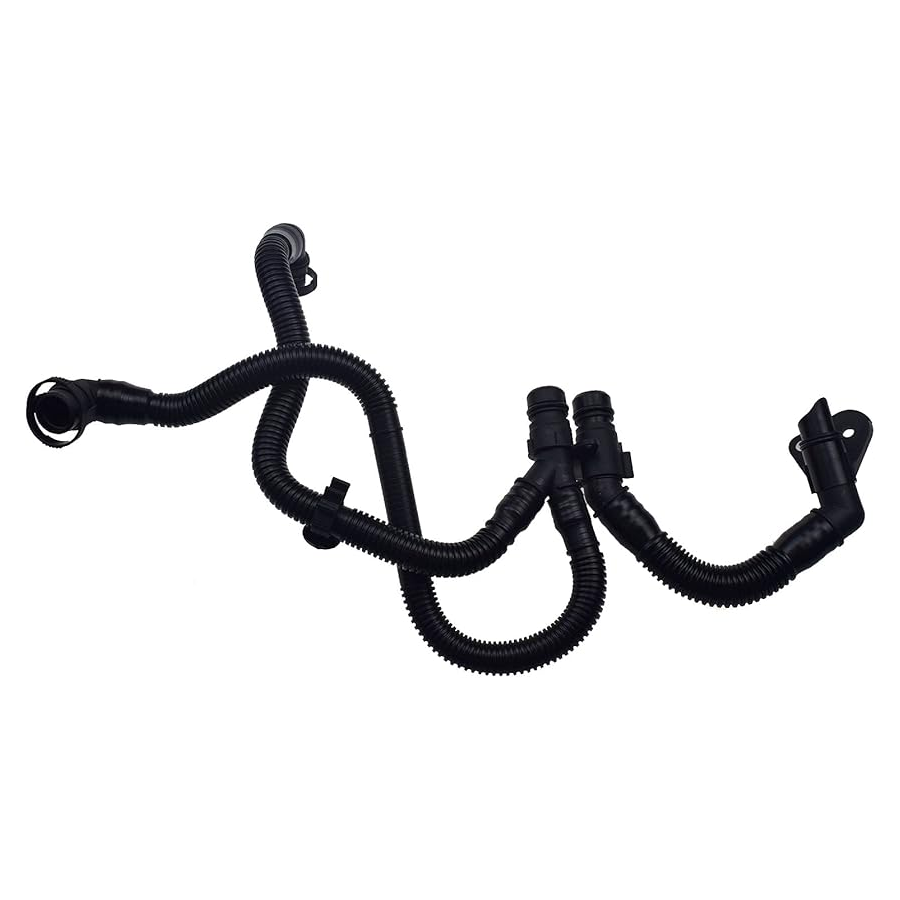 Crankcase Breather Vent Hose 06E103217K for Audi A4 A6 A8 3.2L V6 - KUDUPARTS
