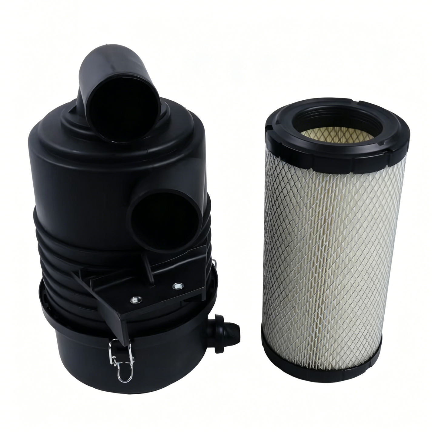 Cyclone Air Cleaner Assembly 17700-26600-71 23360 for Toyota Engine 1DZ 4Y Forklift 8FDU15 8FDU18 8FDU20 8FDU25 8FDU30
