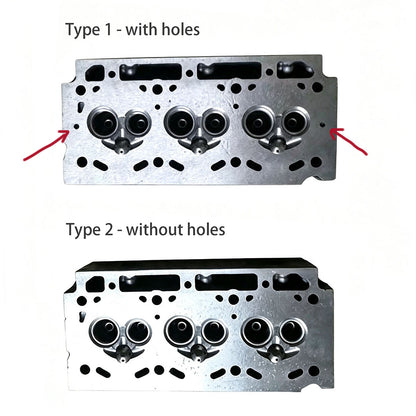 Culasse pour moteur Yanmar 3D84-1 3T84 et Komatsu 3D84-1F 3D84-1FA 3D84-1G (livraison aux États-Unis uniquement)