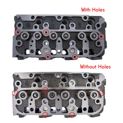 D1305 Complete Cylinder Head for Kubota B7610 B2100 B26 B2620 B2410 F2400 RTV1100 Mower ZD28 ZD331 Tractor B2710HSD F3060 F3060-R - KUDUPARTS