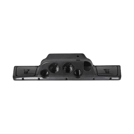 Dash Board Cover Assembly Carbon Fiber Style for Club Car DS Golf Cart 1982 and Up - KUDUPARTS