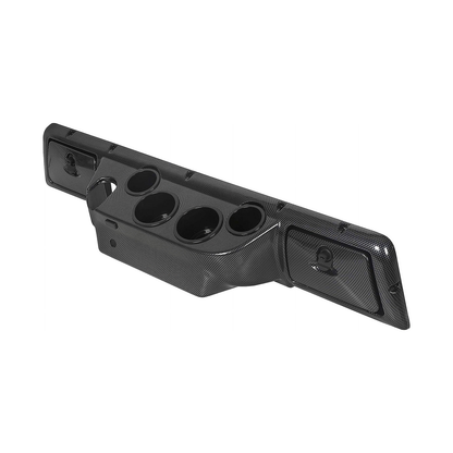 Ensemble de couvercle de tableau de bord style fibre de carbone pour voiturette de golf Club Car DS (à partir de 1982)