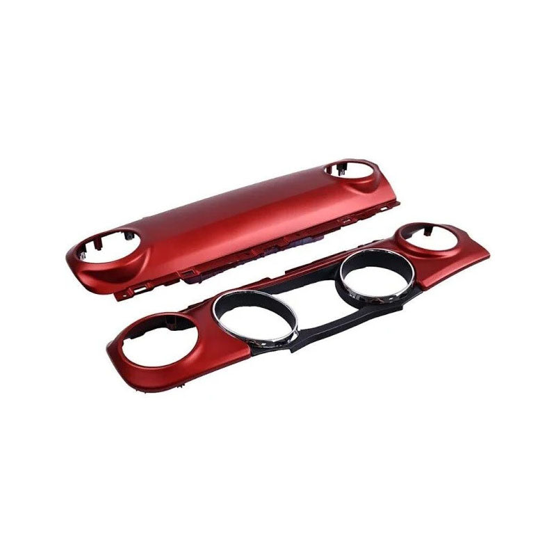Dashboard Panel Trim Kit Rubicon Red 6AB21SRRAA 6AB28SRRAD for Jeep Wrangler JL 2018-2023 Gladiator 2020-2023 - KUDUPARTS