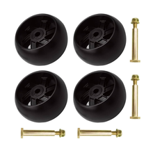 Kit de roues de pont 753-04856A 734-03058 pour Ariens Cub Cadet Excel Hustler John Deere MTD Murray Simplicity Toro Wright Mfg
