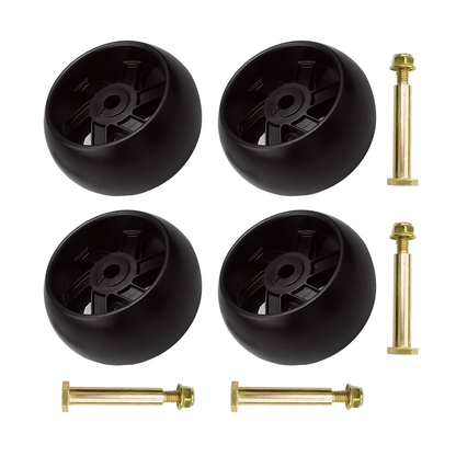 Kit de roues de pont 753-04856A 734-03058 pour Ariens Cub Cadet Excel Hustler John Deere MTD Murray Simplicity Toro Wright Mfg