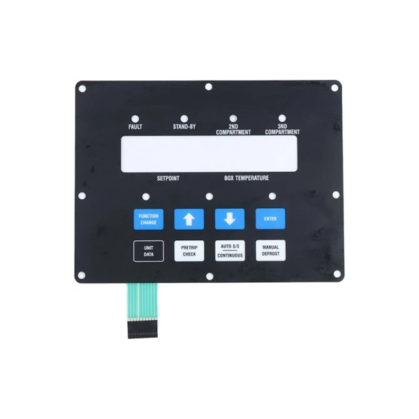 Teclado de pantalla 12-00307-00 para Carrier Transicold Genesis TR1000 Ultra Maxima II