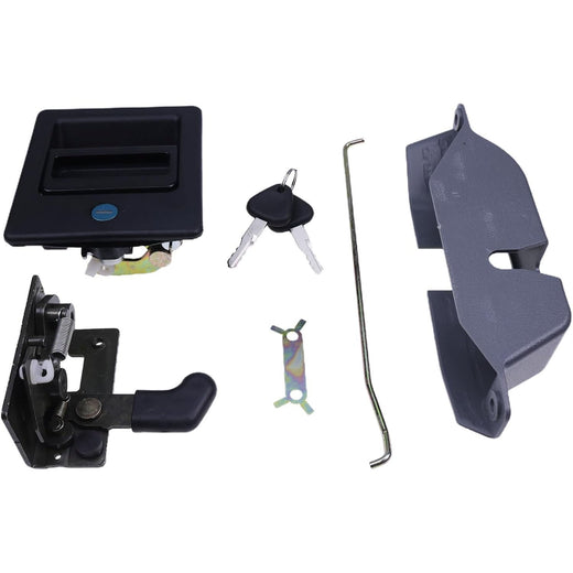 Door Lock Assembly 14698838 for Volvo Excavator EC140 EC160 EC210 EC300 EC350 EC460 EC480 - KUDUPARTS