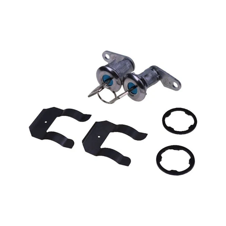 Door Lock Cylinder Keys 5070001 DL15504 for Ford F100 F150 F250 F350 Bronco Van Courier Falcon - KUDUPARTS